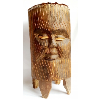 Afrikaanse houten trommel
